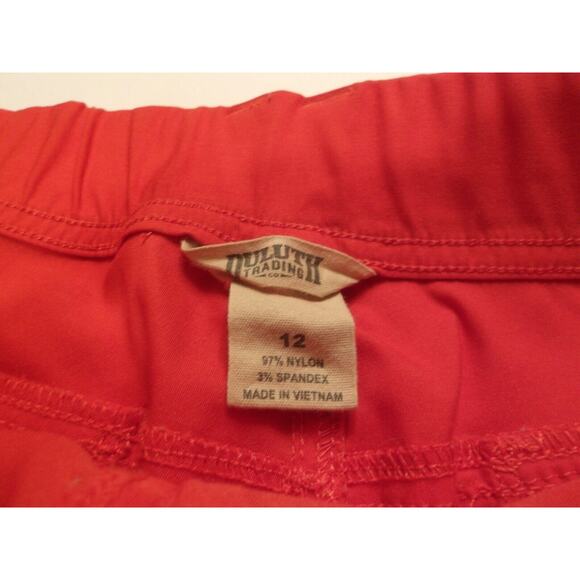 Duluth Trading Shorts Womens size 12 Dry On The Fly 10" Inseam UPF50+ Hiking - Picture 3 of 5